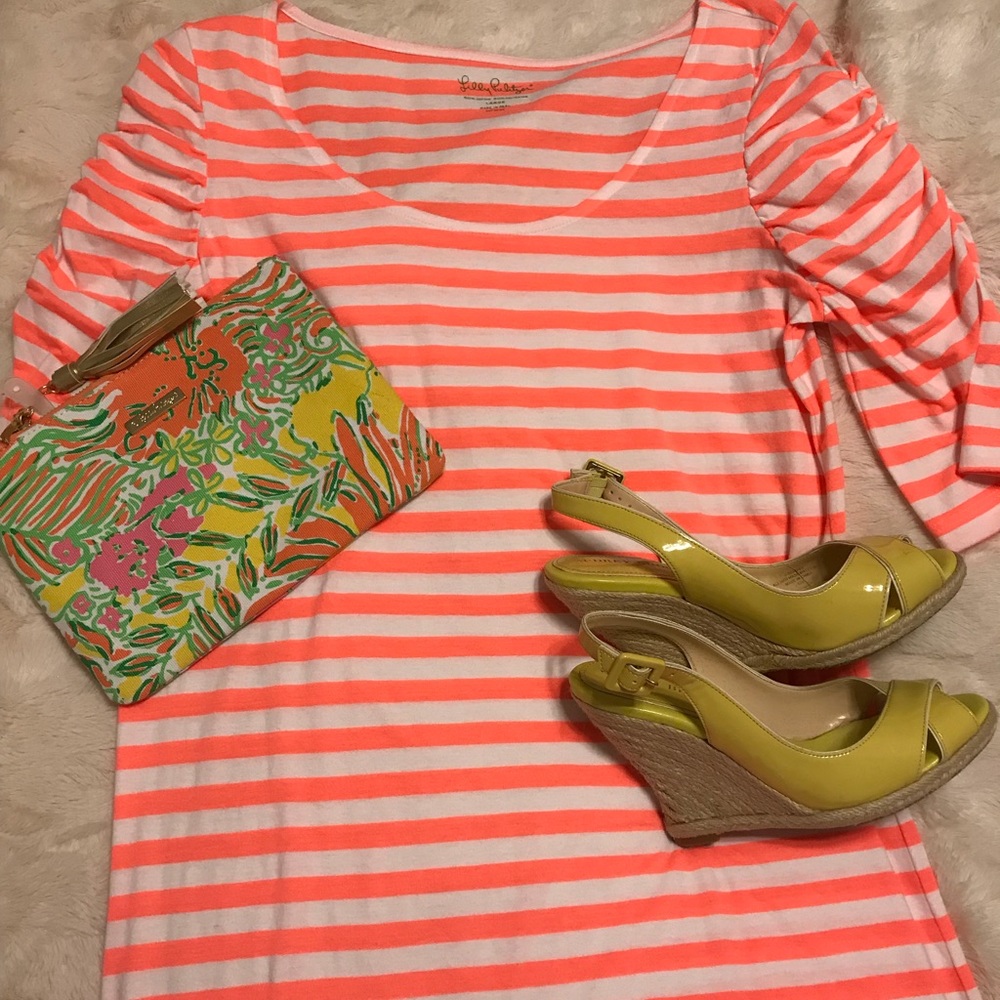🇺🇸MEMORIALDAYSALE NWT Kaley Dress sunrise orange